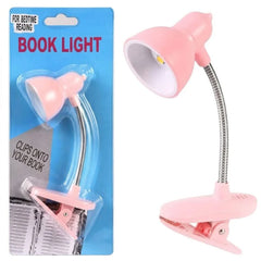 Mini Book Light with Clip | Portable LED Reading Lamp with Eye Protection | Random Color