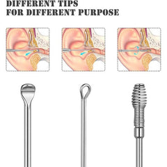 6-Piece Ear Wax Cleaning Kit | Portable & Easy to Use