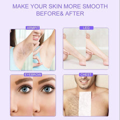 3-in-1 Wax Heater Machine for Hair Removal | Cartridge Wax Warmer + Wax Cartridge + Wax Strips